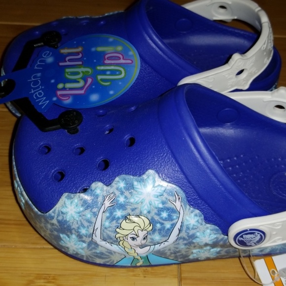 Frozen crocs size 9 Clearance